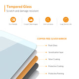 500x700mm LED Illuminated Aluminum Bathroom Mirror with Demister (No cabinet)