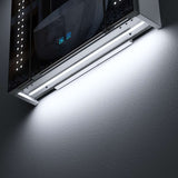 650x600mm LED Mirror Cabinet with Shaver Socket Dimmer Switch Dot Lights