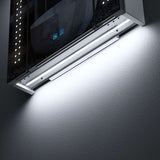 LED Mirror Cabinet with Shaver Socket Dimmer Switch 650x600mm Dot Lights