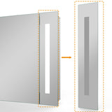 JC002 JC003 JC011 Bathroom Mirror Cabinets Side Lighting Mirror