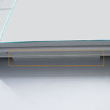 Quavikey Bathroom Mirror Cabinets Mounting Bracket