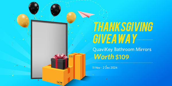 2024 Thanksgiving Competition - Win Bathroom Mirrors Worth $109!