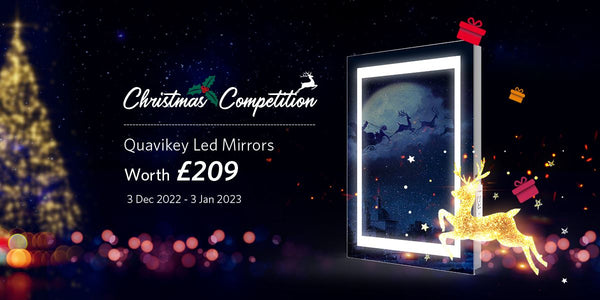 2022 Christmas Competition - Win An Led Mirrors Worth £209!