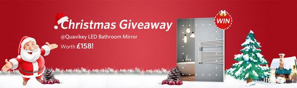 Quavikey LED Bathroom Mirror Competition – 2018 CHRISTMAS GIVEAWAY