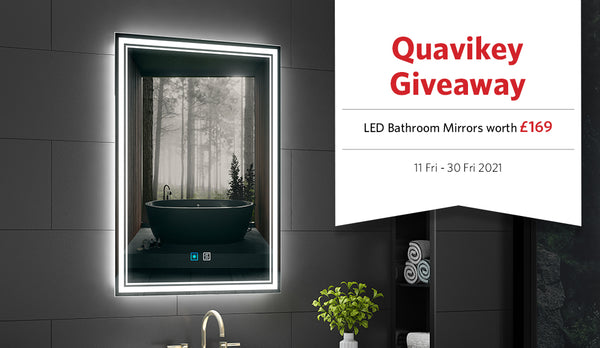 2021 competition - Win LED Mirrors Worth £169!